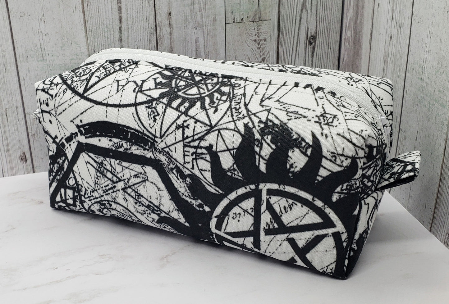 Supernatural | Boxy Bag | Makeup Bag | Pencil Case