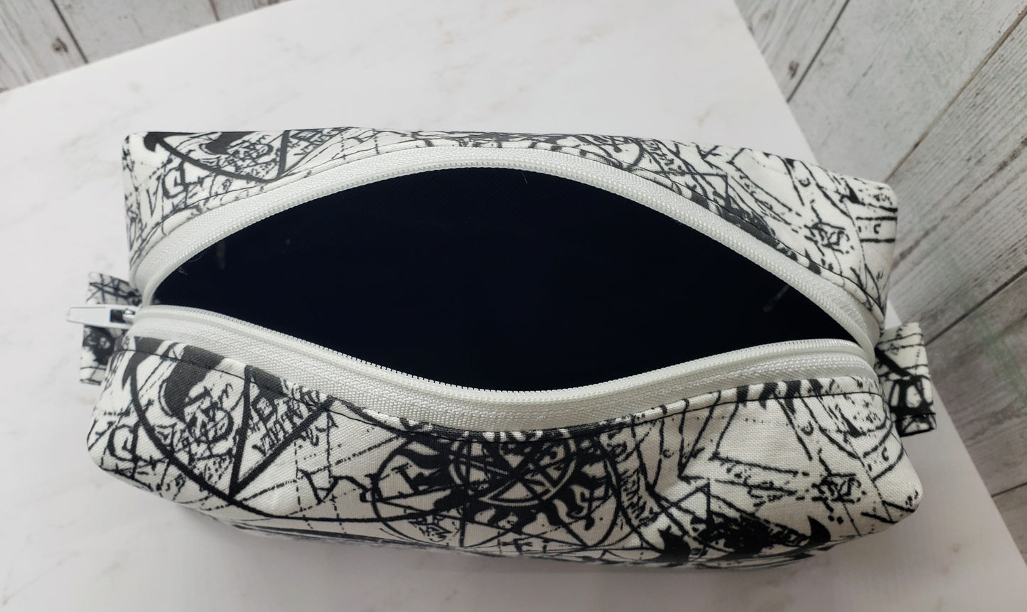 Supernatural | Boxy Bag | Makeup Bag | Pencil Case